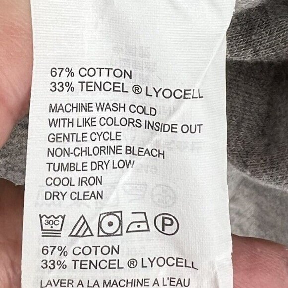 Tommy Bahama Reversible Mens Pullover 1/4 Zip Sweater XL Extra Large Beige & Gra - Picture 9 of 10